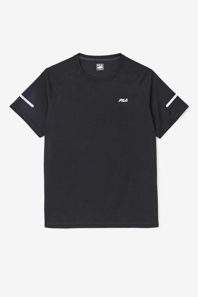 Fila T Skjorte Herre Svart Eros Crew 692451-JAI